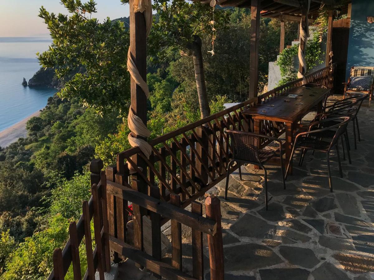 Willa Balcony On The Rocks Agioi Saranta Zewnętrze zdjęcie